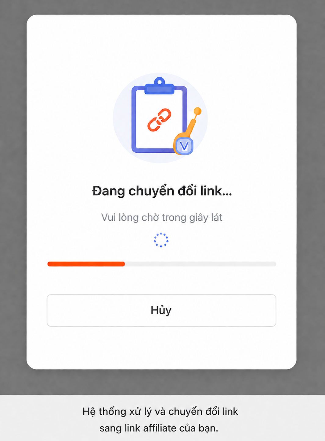 Đang xử lý